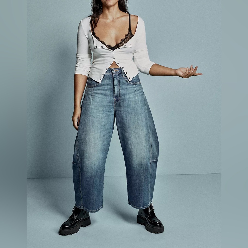 Anthropologie Pilcro Barrel jeans